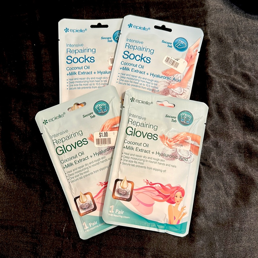 Hand and Feet Masks Set
